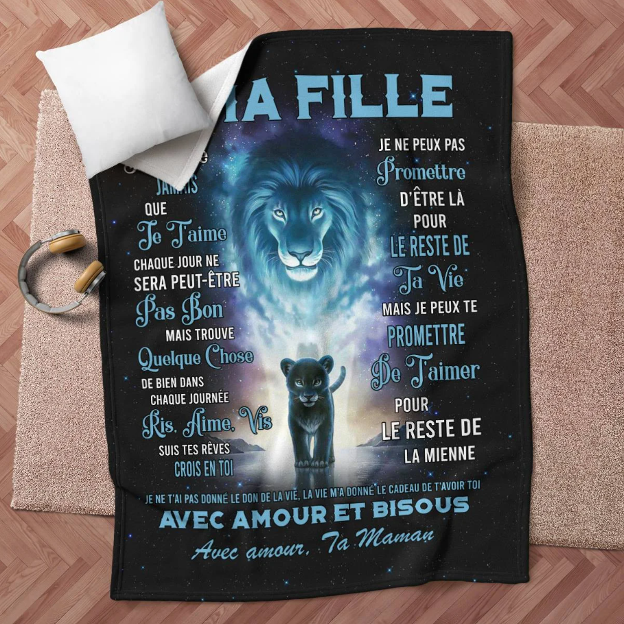 Cadeau Spécial Pour Ma Fille Couverture – De Maman (SKU26B-01129)