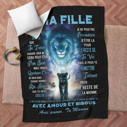 Cadeau Spécial Pour Ma Fille Couverture – De Maman (SKU26B-01129)