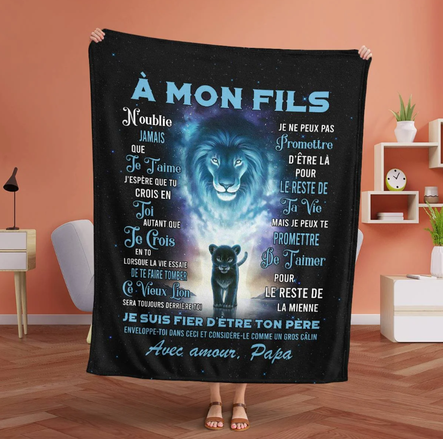 Cadeau Spécial Pour Ton Fils Couverture - De Papa