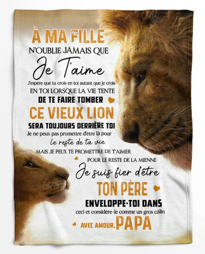 Cadeau Spécial Pour Ta Fille Couverture - De Papa