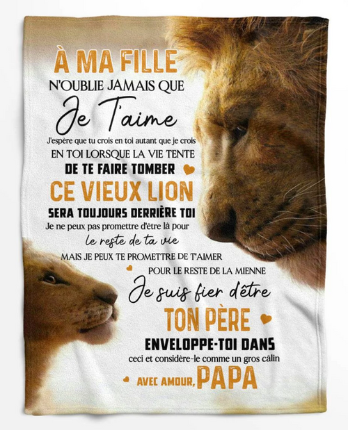 Cadeau Spécial Pour Ta Fille Couverture - De Papa