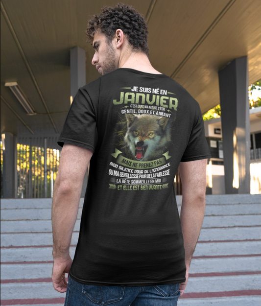 JE SUIS NÉ EN JANVIER  C’EST DANS MA NATURE D’ÊTRE GENTIL, DOUX ET AIMANT FR01 ccdi01