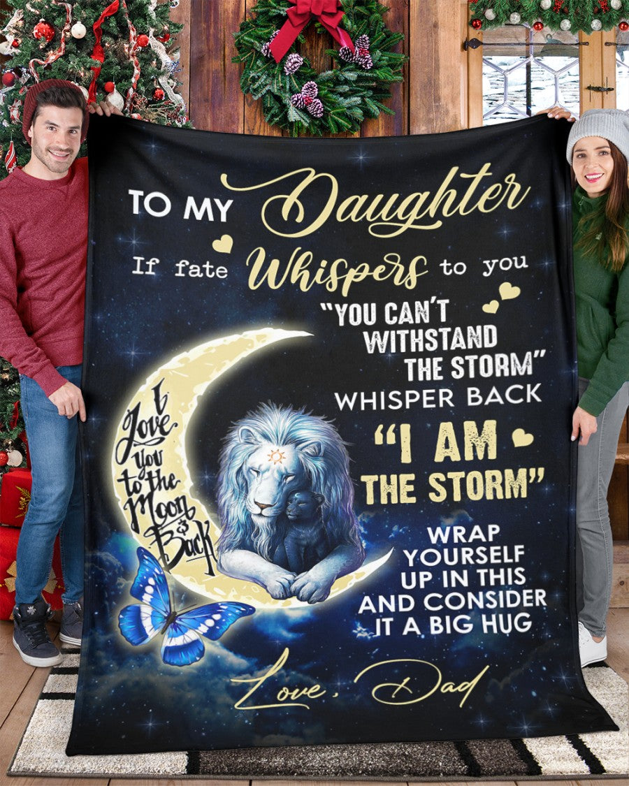 Special Gift For Your Daughter Blanket - From Dad (SKUB06-86)