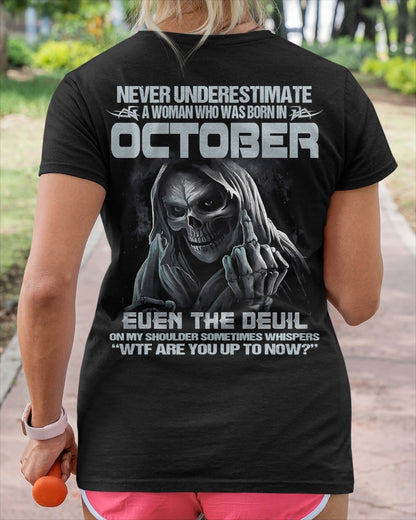 OCTOBER - NEVER UNDERESTIUNDER A WOMAN - FMA (SKU09-13-10)