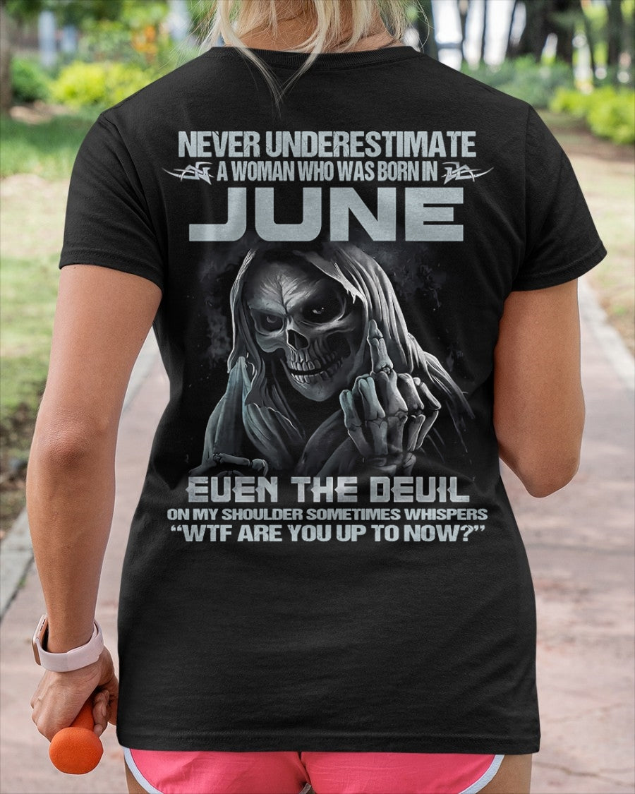 JUNE - NEVER UNDERESTIUNDER A WOMAN - FMA (SKU09-13-06)