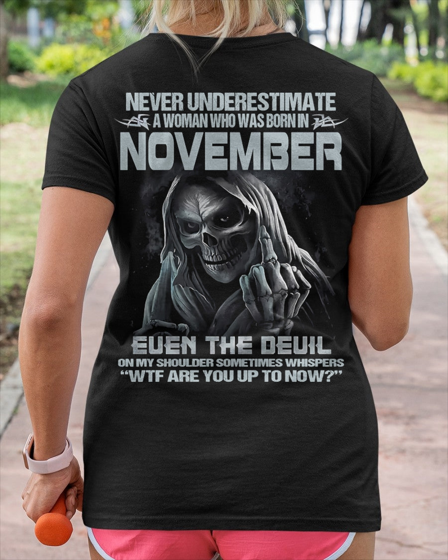 NOVEMBER - NEVER UNDERESTIUNDER A WOMAN - FMA (SKU09-13-11)