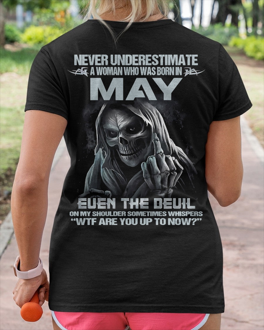 MAY - NEVER UNDERESTIUNDER A WOMAN - FMA (SKU09-13-05)