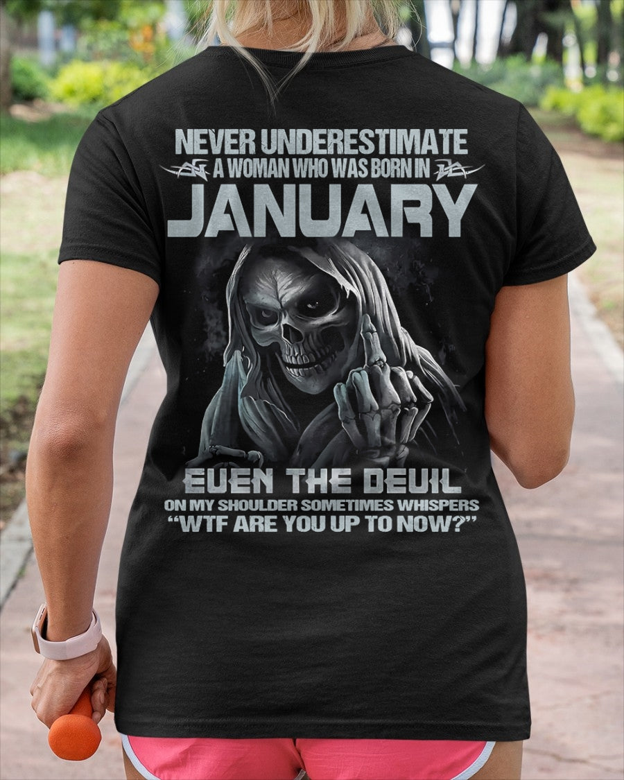 JANUARY - NEVER UNDERESTIUNDER - FMA (SKU09-13-01)