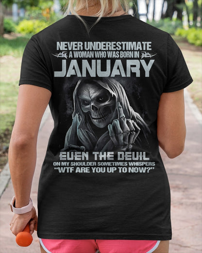 JANUARY - NEVER UNDERESTIUNDER - FMA (SKU09-13-01)