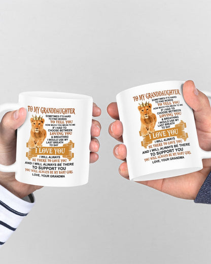 TO GRANDDAUGHTER MUG 01 - GIFT FROM GRANDMA - NTTD00