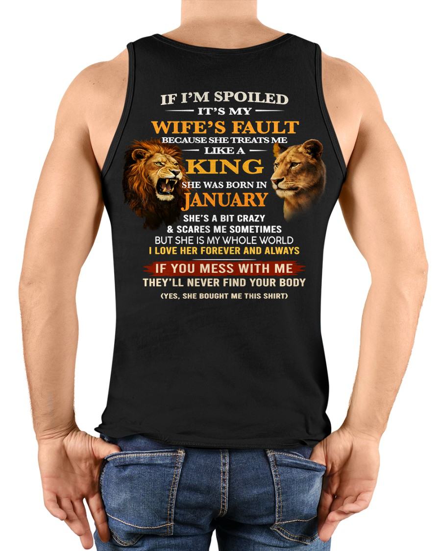 JANUARY - SPOILED HUSBAND - GIFT FROM WIFE - CCDI01 (SKU26T-01-60-01)