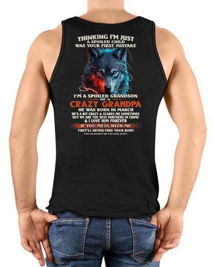 MARCH - SPOILED GRANDSON - GIFT FROM GRANDPA - CCDI03 (SKU26T-01-43-03)