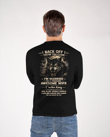 BACK OFF! YOU'RE TOO CLOSE - GIFT FROM WIFE - CCDI00 (SKU26T-01-25-00)