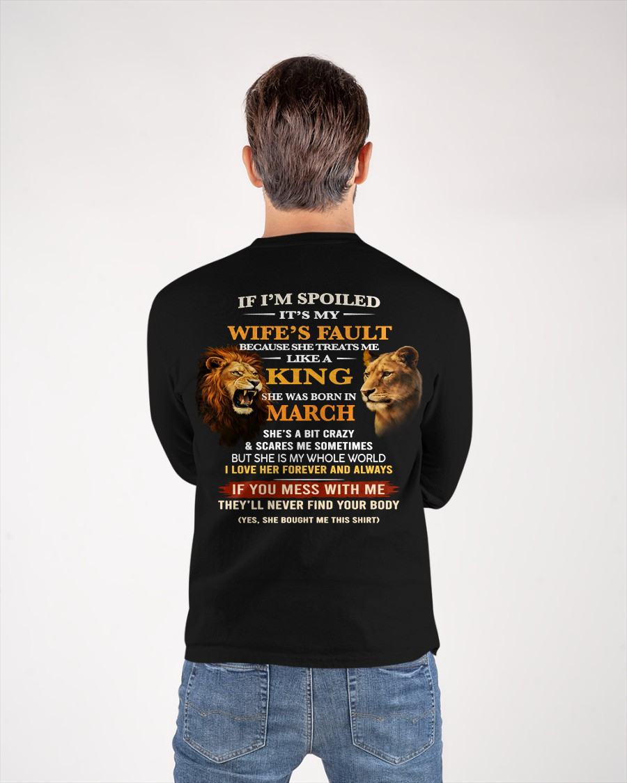 MARCH - SPOILED HUSBAND - GIFT FROM WIFE - CCDI03 (SKU26T-01-60-03)