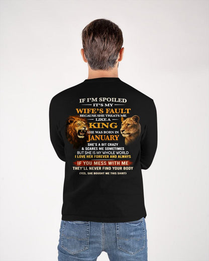 JANUARY - SPOILED HUSBAND - GIFT FROM WIFE - CCDI01 (SKU26T-01-60-01)