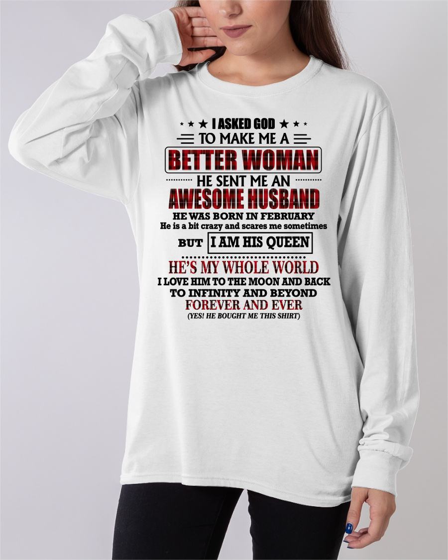 FEBRUARY - GOD SENT ME AN AWESOME HUSBAND - GIFT FROM HUSBAND - CCDI02 (SKU12-321-02)