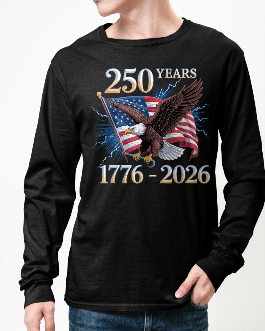 U.S 250th BIRTHDAY T-SHIRT - US250 (SKU26T-0185)