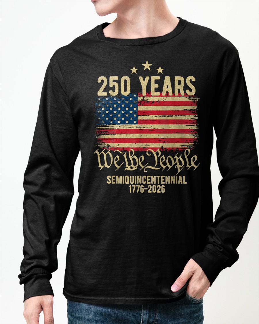 U.S 250th BIRTHDAY T-SHIRT - US250 (SKU26T-0186)