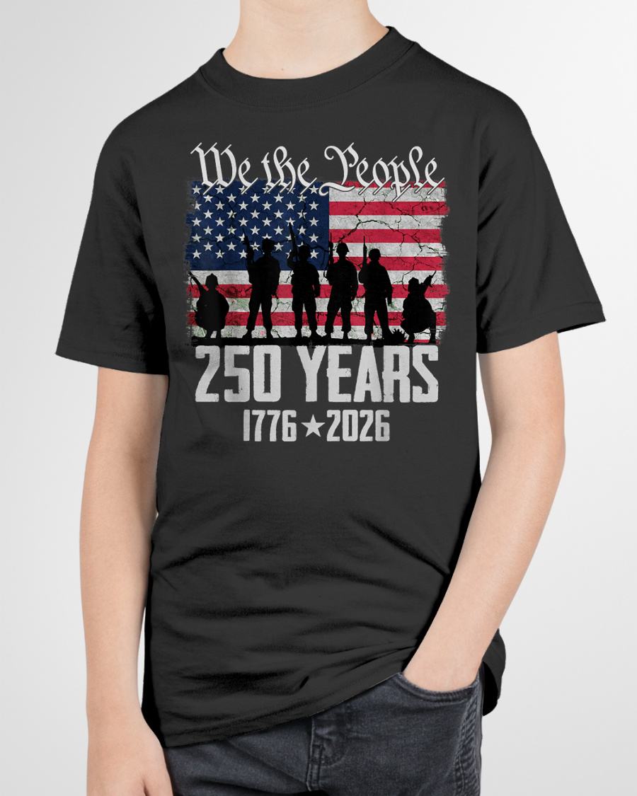 U.S 250th BIRTHDAY T-SHIRT - US250 (SKU26T-0183)