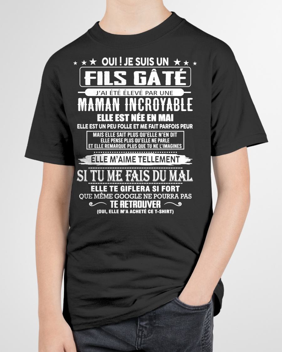 MAI - FILS GÂTÉ – CADEAU DE MAMAN - fr05 / ccdi05 (SKU26T-0172-05)