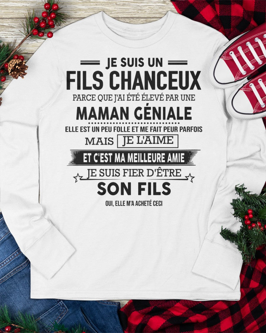 JE SUIS UN FILS GÂTÉ – CADEAU DE MAMAN INCROYABLE - fr00 / ccdi00