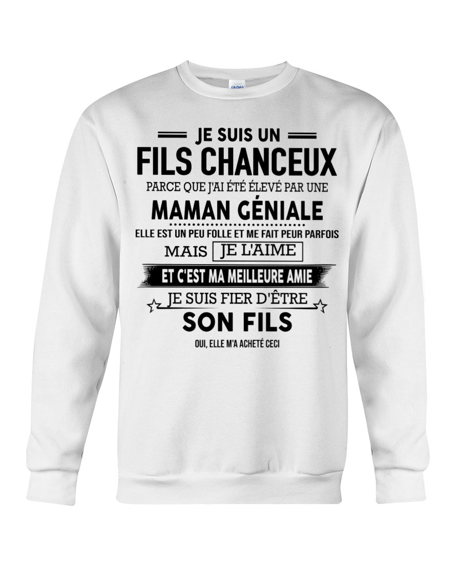 JE SUIS UN FILS GÂTÉ – CADEAU DE MAMAN INCROYABLE - fr00 / ccdi00