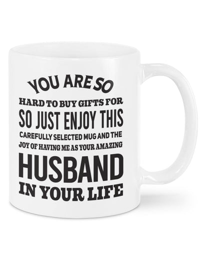 FUNNY MUG FOR YOUR WIFE - PERFECT GIFT FOR VALENTINE'S DAY - GIFT FROM HUSBAND CCDI00 (SKU12-327)