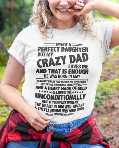 May - I'm Not A Perfect Daughter But My Crazy Dad - FROM MAN ccdi05 (SKU07-183-05)