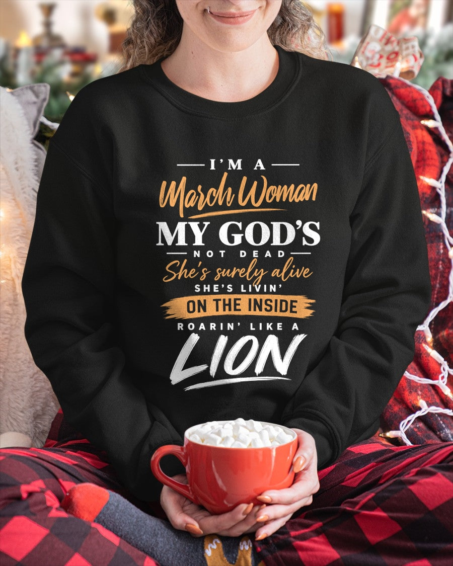 ccdi03 - I’M A MARCH WOMAN MY GOD’S NOT DEAD - FMA (SKU2608-507-03)