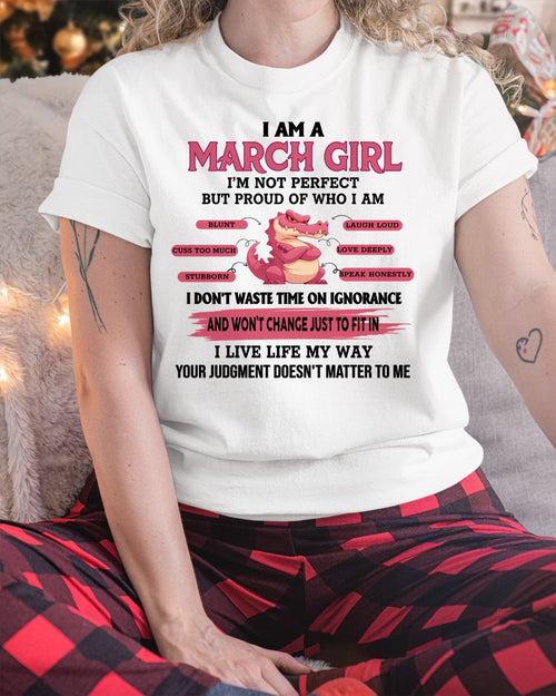 I AM A MARCH GIRL FMA ccdi03 (SKU09-51-03)