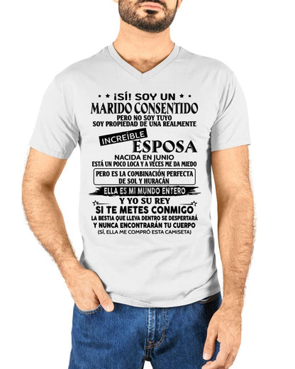 Junio - Esposa increíble - Regalo especial para Marido - T06 (Sku.tbnA4)