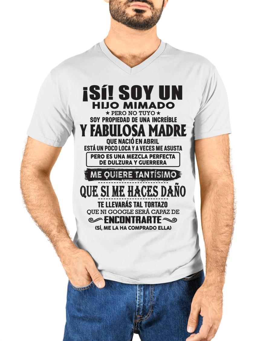 Madre increíble nació en abril – Regalo especial para hijo – T04 (SKU06-12)