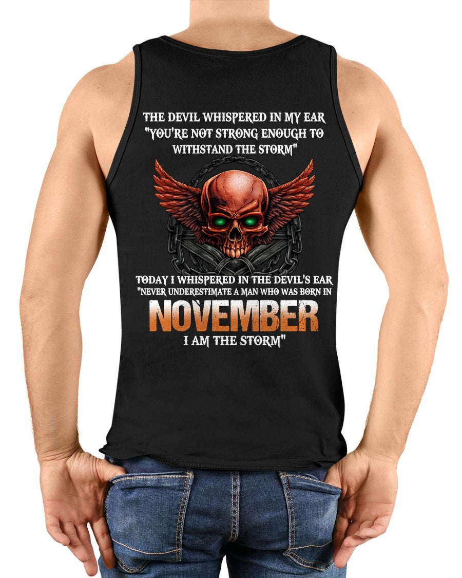 ccdi11 - Never Underestimate a Man Born in November – I Am the Storm - male (SKU2604-272-11)
