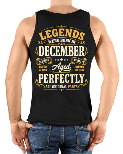 LEGENDS WERE BORN IN DECEMBER - male ccdi12 (SKU2608-345-12)