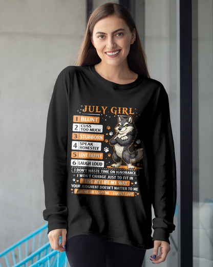 "I AM A JULY GIRL" - Birthday Gift For July Girls - FMA ccdi07 (SKU2603-83-07)