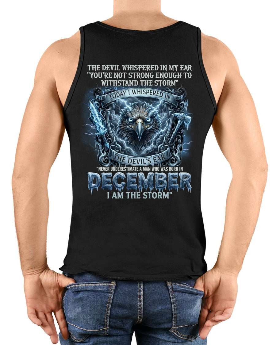 ccdi12 - Never Underestimate a Man Born in December – I Am the Storm - male (SKU2604-227-12)