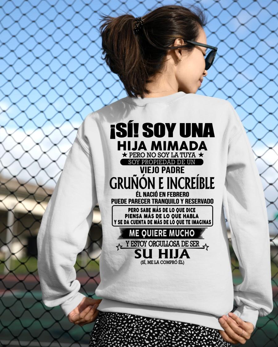 Febrero Padre Increíble - Regalo especial para hija - TBN - T02 (SKU04-109-02)