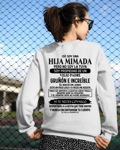 Junio - Padre increíble nacido en junio - Regalo perfecto para tu hija - T06 (SKU05-91-06)