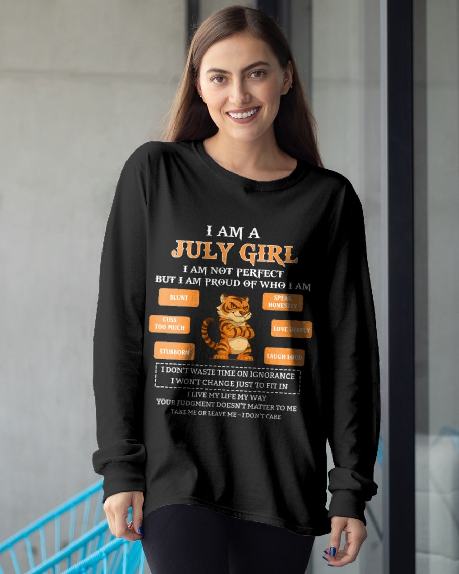 "I AM A JULY GIRL" - Birthday Gift For July Girls - FMA ccdi07 (SKU2606-387-07)