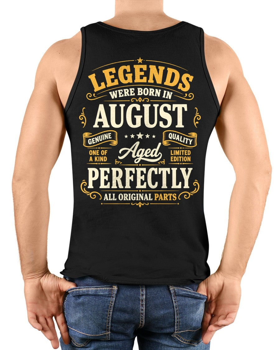 LEGENDS WERE BORN IN AUGUST - male ccdi08 (SKU2608-345-08)