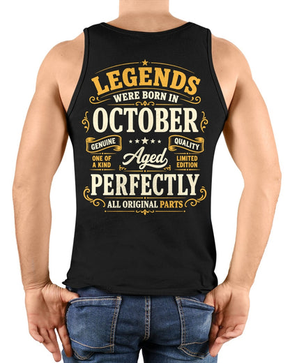 LEGENDS WERE BORN IN OCTOBER - male ccdi10 (SKU2608-345-10)