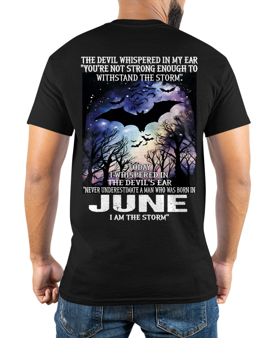 Never Underestimate a Man Born in June – I Am the Storm - ccdi06 male (SKU10-52-06)