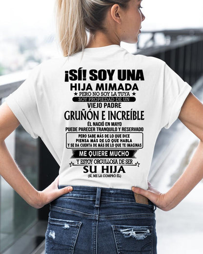 Mayo Padre Increíble - Regalo especial para hija - TBN - T05 (SKU04-109-05)