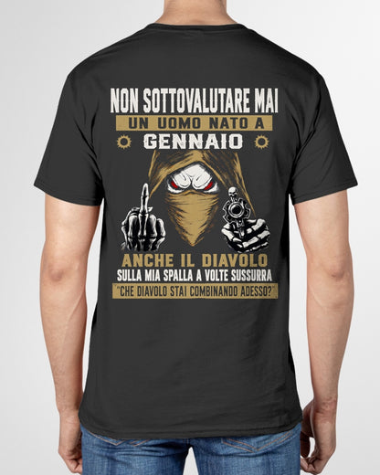 ITA01 - NON SOTTOVALUTARE MAI UN UOMO NATO A GENNAIO - ccdi01 male (SKU2607-72-01)