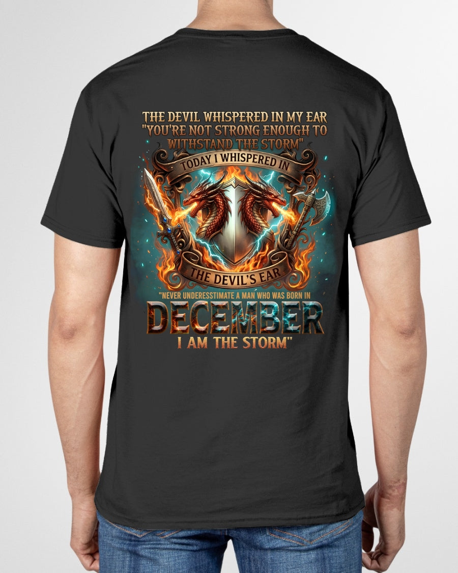 ccdi12 - Never Underestimate a Man Born in December – I Am the Storm - male (SKU2604-231-12)
