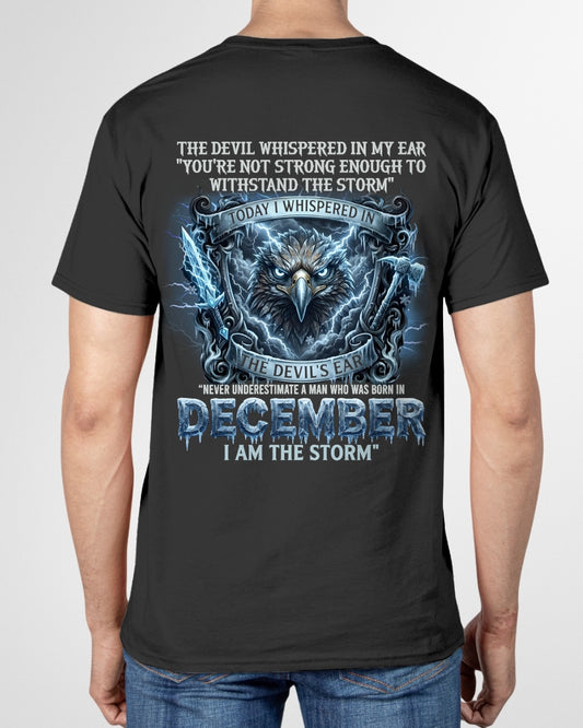 ccdi12 - Never Underestimate a Man Born in December – I Am the Storm - male (SKU2604-227-12)