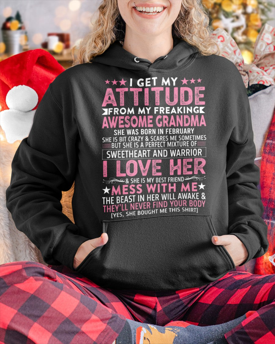 I GET MY ATTITUDE FROM MY GRANDMA FEBRUARY EDITION – FROM GRANDMA TO GRANDDAUGHTER NTTD02 (SKU07-163-02)