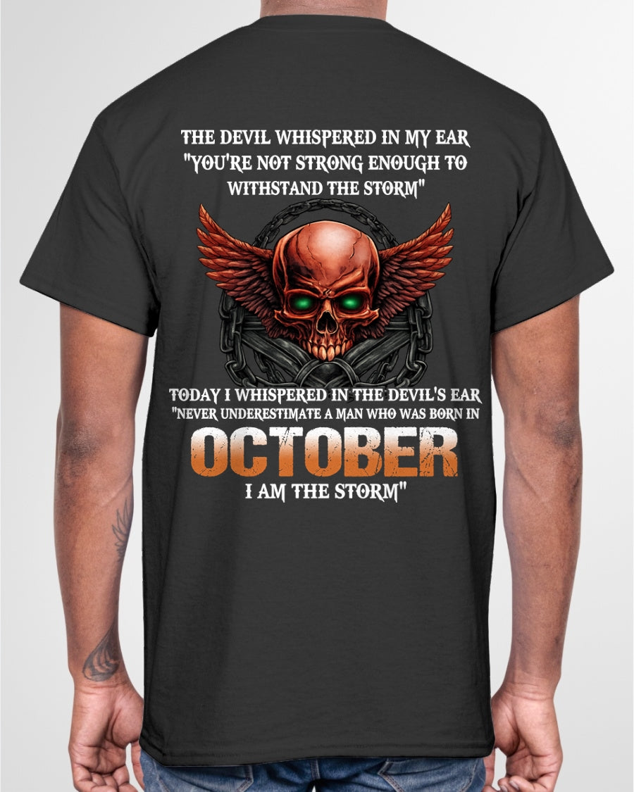 ccdi10 - Never Underestimate a Man Born in October – I Am the Storm - male (SKU2604-272-10)