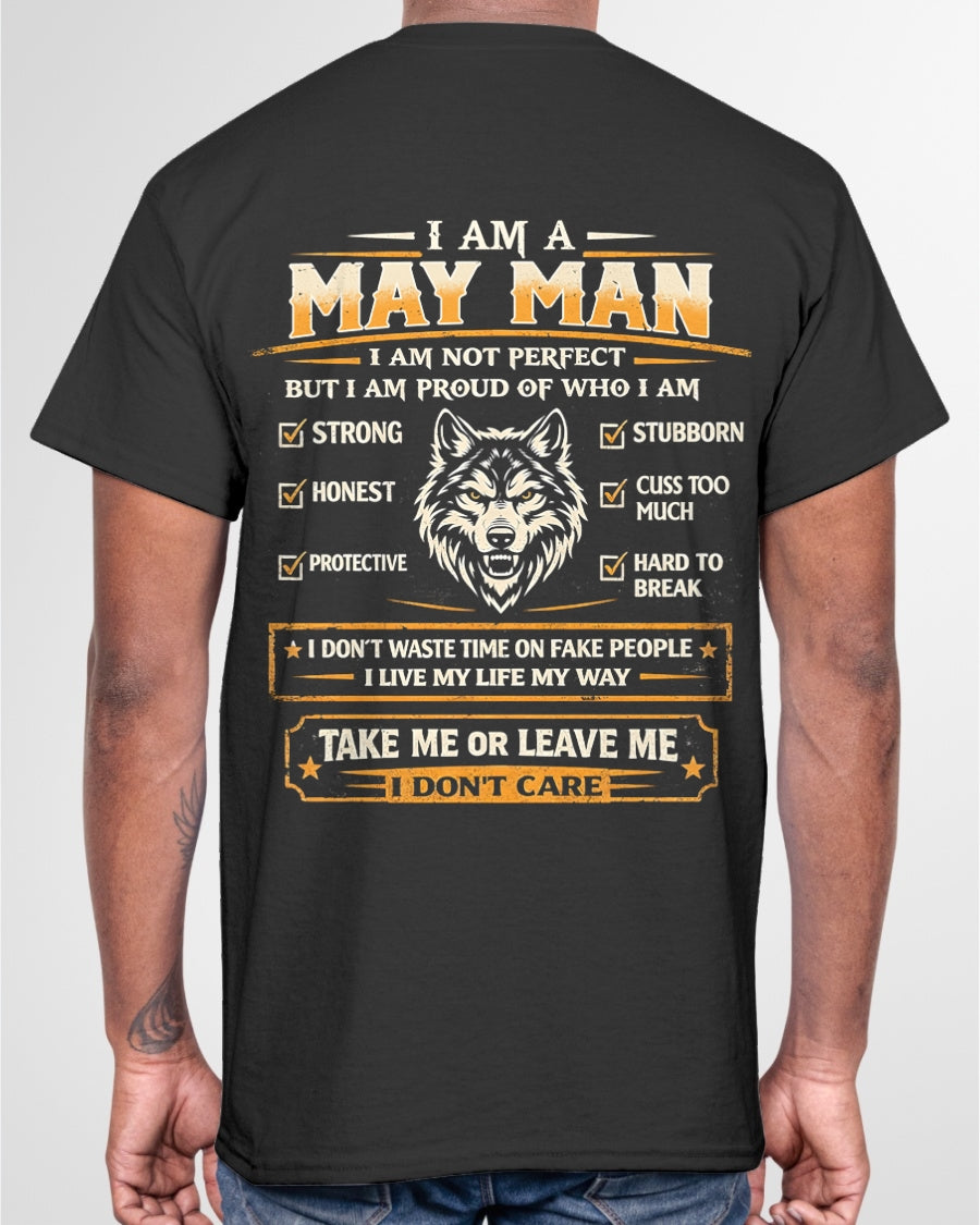 "I AM A MAY MAN" - Birthday Gift For May Men - Male ccdi05 (SKU2602-45-05)