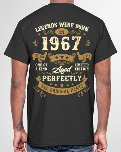 LEGEND WERE BORN IN 1967 - male us1967 (SKU2604-269-1967)